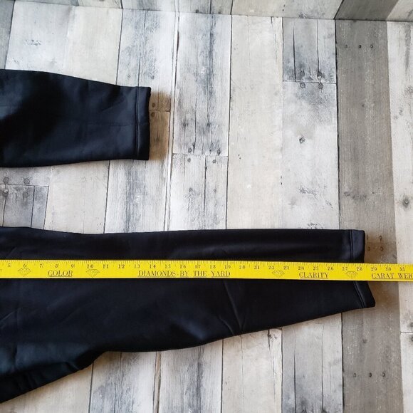 NWT - Old Navy High Rise Black Fleece Lined Zippered Side Pockets - size XXL - Picture 7 of 8